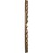 Ekena Millwork Shakuras Ceiling Medallion (For Canopies up to 5"), Hand-Painted Rubbed Bronze, 19 3/4"OD x 1 3/8"P CM20SHRZS - alternate 4